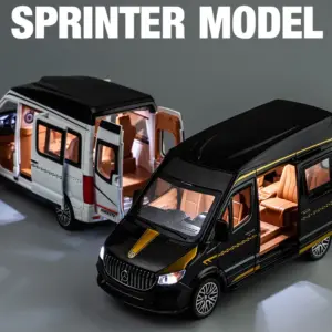 Black Mercedes-Benz Sprinter Van Model 1:24 Scale 11 Sff4902cca6be4aedbefc08bb6fddf86ad