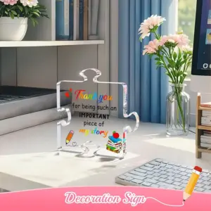 Bright Puzzle Piece Teacher Appreciation Plaque 8 Sff5508cee917470887d67fa0739ab56f3