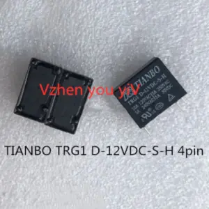 TIANBO TRG1 Power Relay Set (12V DC, 5A, 20/50 pcs)