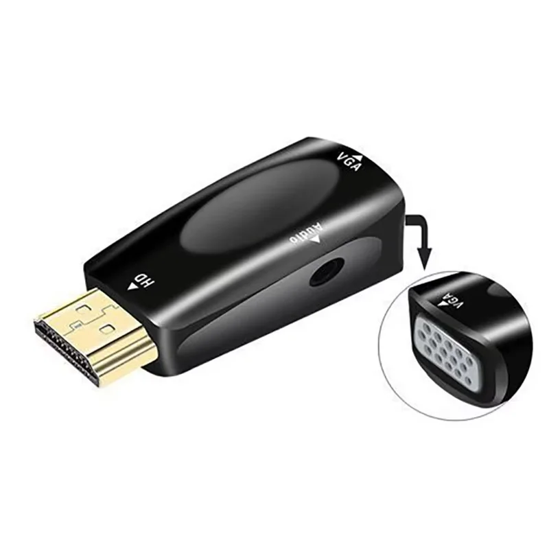 HDMI to VGA Adapter with Audio Support 5 HDMI to VGA Adapter with Audio Support - Image 5