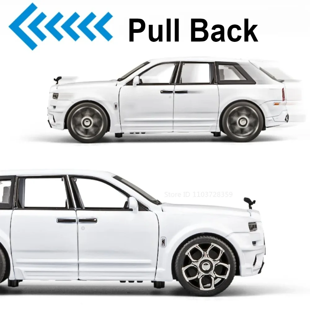 1:32 Scale Diecast Rolls-Royce Cullinan & Wraith Set 2 1:32 Scale Diecast Rolls-Royce Cullinan & Wraith Set - Image 2