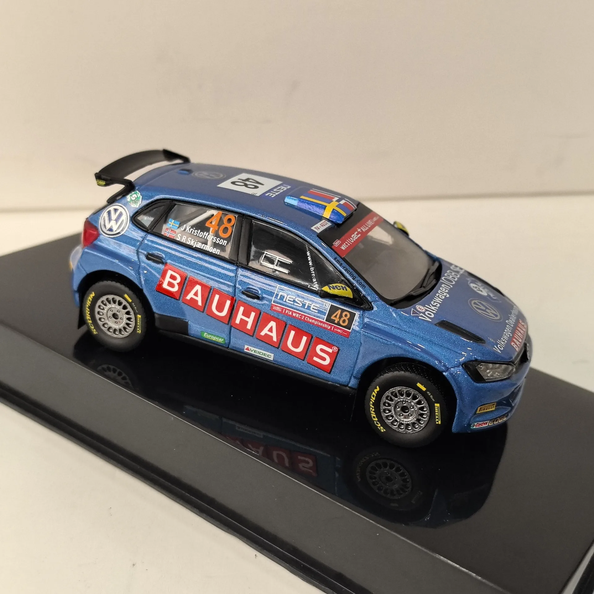 IXO 1:43 Polo GTI R5 Rally Car Model 4 IXO 1:43 Polo GTI R5 Rally Car Model - Image 4