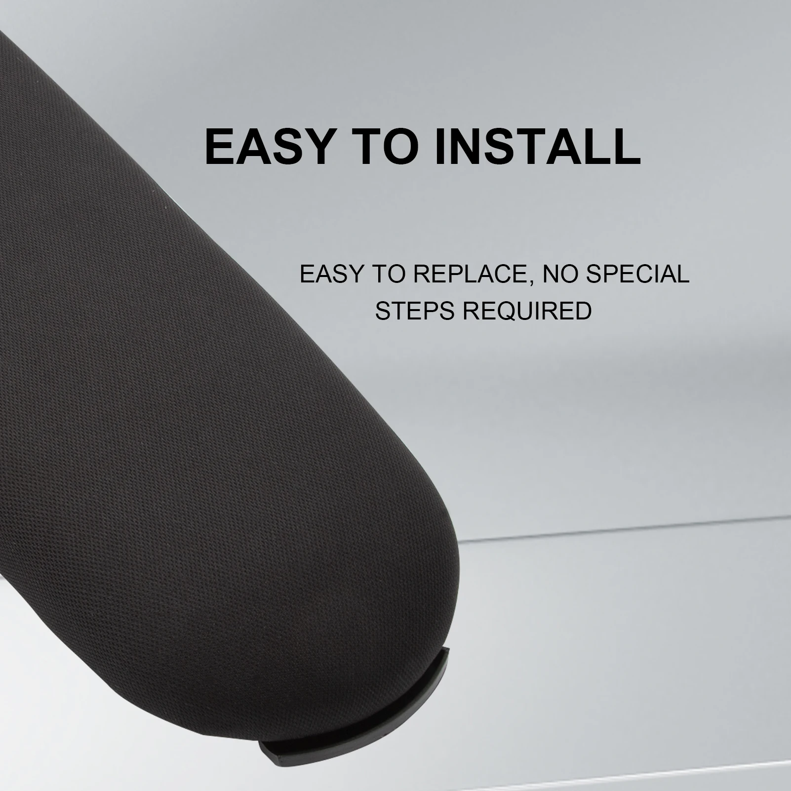 Black Center Console Armrest Cover for VW & Skoda 3 Black Center Console Armrest Cover for VW & Skoda - Image 3