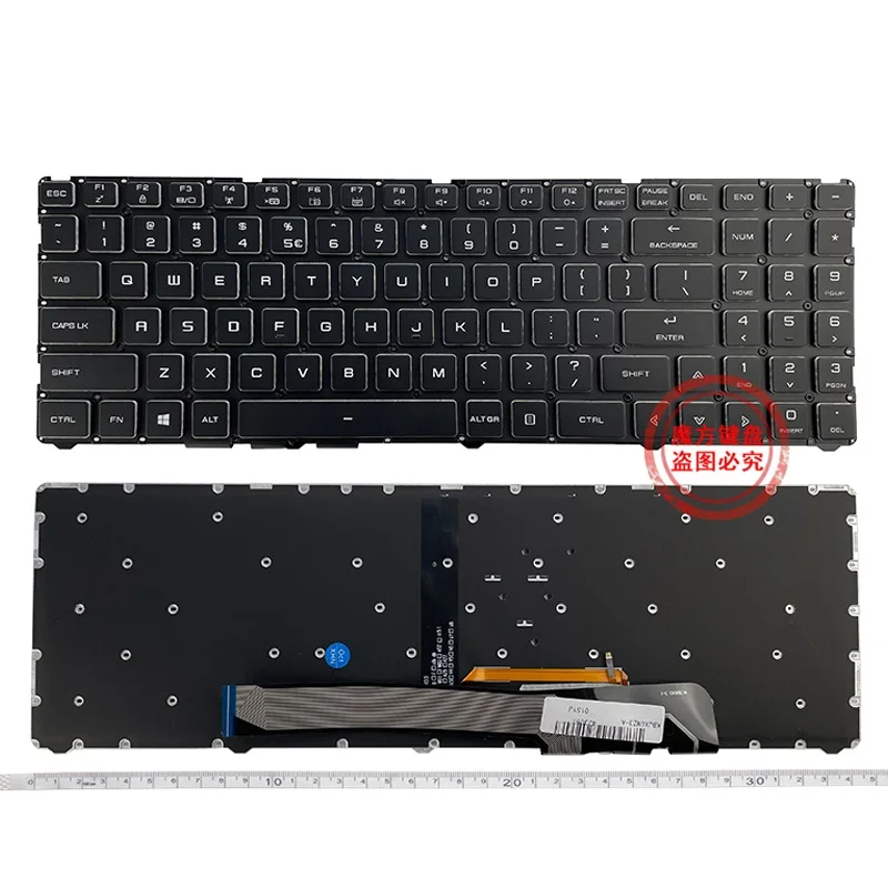 Hasee US Backlit Keyboard for Z7 Series 2 Hasee US Backlit Keyboard for Z7 Series - Image 2
