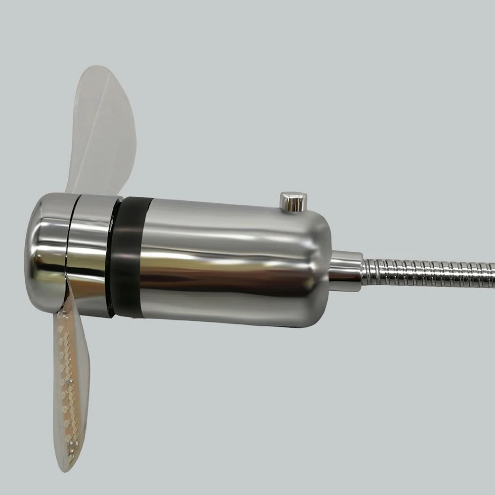 Vibrant LED Clock Fan for Desktop 3 Vibrant LED Clock Fan for Desktop - Image 3