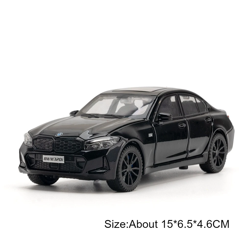 White BMW 320i 1:32 Scale Diecast Model 7 White BMW 320i 1:32 Scale Diecast Model - Image 7