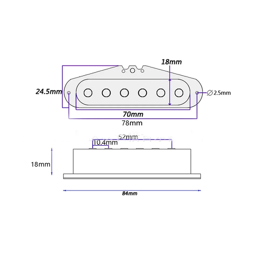 Alnico 5 SSS Guitar Pickup Upgrade 6 Alnico 5 SSS Guitar Pickup Upgrade - Image 6