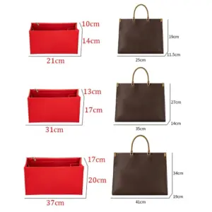 Felt Insert Organizer for LV Onthego Bags 13 Sffc8de0b86f741d18c51094c82c3123e9
