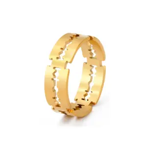 Modern Stainless Steel Blade Ring for Men and Women 12 Sffcda81e5fa54883bc1e41e37eb97d03M