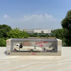 Vintage Ford Truck Coke Trailer Set 1:64 Scale 11 Sffcf466544e249b484d2b97b60c396405