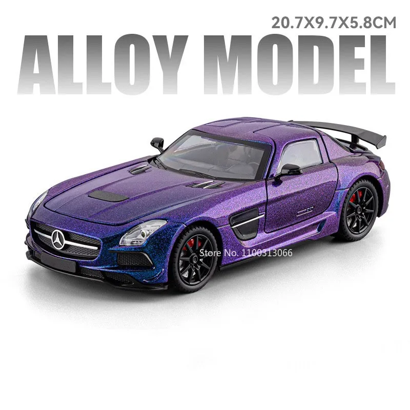 1:24 Scale Diecast Supercar Model 10 1:24 Scale Diecast Supercar Model - Image 10