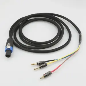 High-Quality 3-Wire Subwoofer Cable with Speakon and Banana Plugs 11 U01e642a76cc14d51b3d5f27d729d57adc