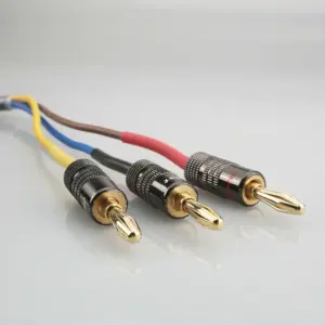 High-Quality 3-Wire Subwoofer Cable with Speakon and Banana Plugs 8 U1ffb06bd3c414711806f5cb3f39d8590p