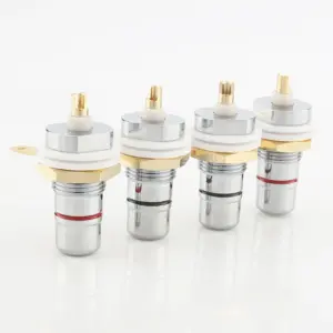 Rhodium RCA Jack Connectors Set (8 pcs) 8 U6c6280a24c3e478794a1c862d8171dda2