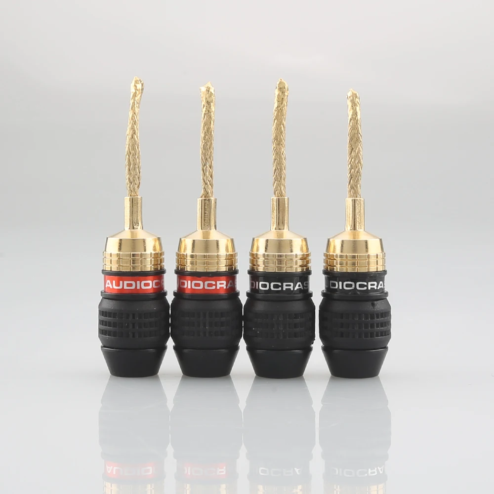 8-Pack Gold-Plated Banana Plugs for Speakers 3 8-Pack Gold-Plated Banana Plugs for Speakers - Image 3