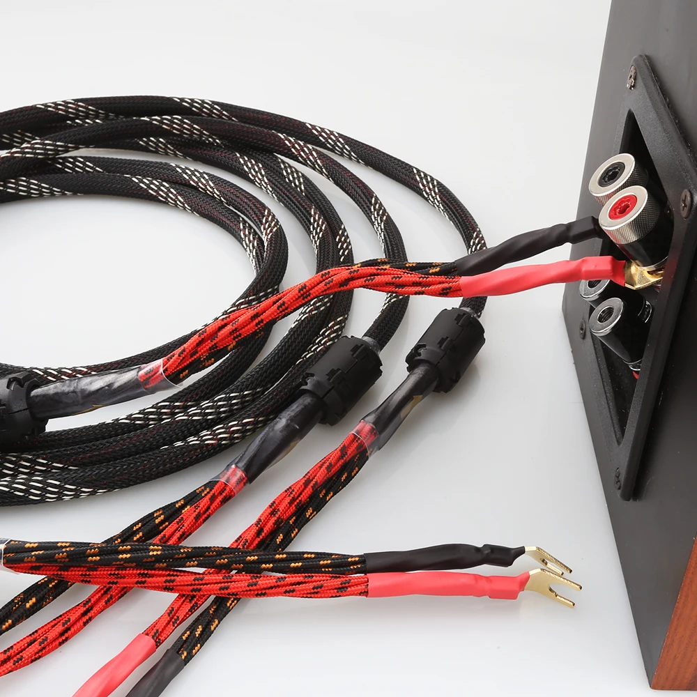 High-Quality 16-Strand OFC Speaker Cable 8mm 6 High-Quality 16-Strand OFC Speaker Cable 8mm - Image 6