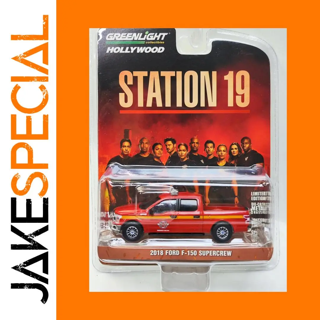 Greenlight 1:64 Ford F-150 Rescue Model 1 Greenlight 1:64 Ford F-150 Rescue Model