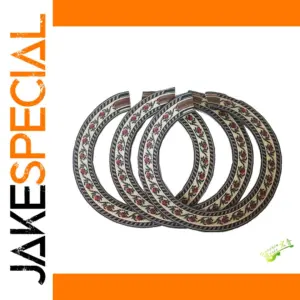 Elegant Wooden Sound Hole Inlays for Classical Guitars