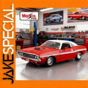 1970 Dodge Challenger R/T Diecast Model in Red