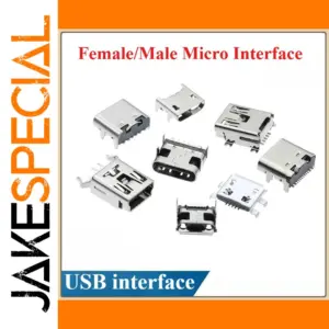 10-Pack USB Micro Connectors for Devices