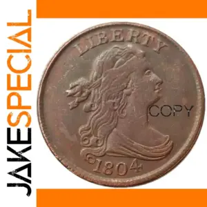 1804 Draped Bust Copper Replica Coin