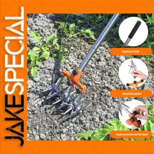 Stainless Steel Hand Tiller for Gardening