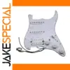 Pearl White Stratocaster Pickguard with Wilkinson Pickups