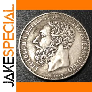 Vintage Congo Free State Replica Coin 1880-1899