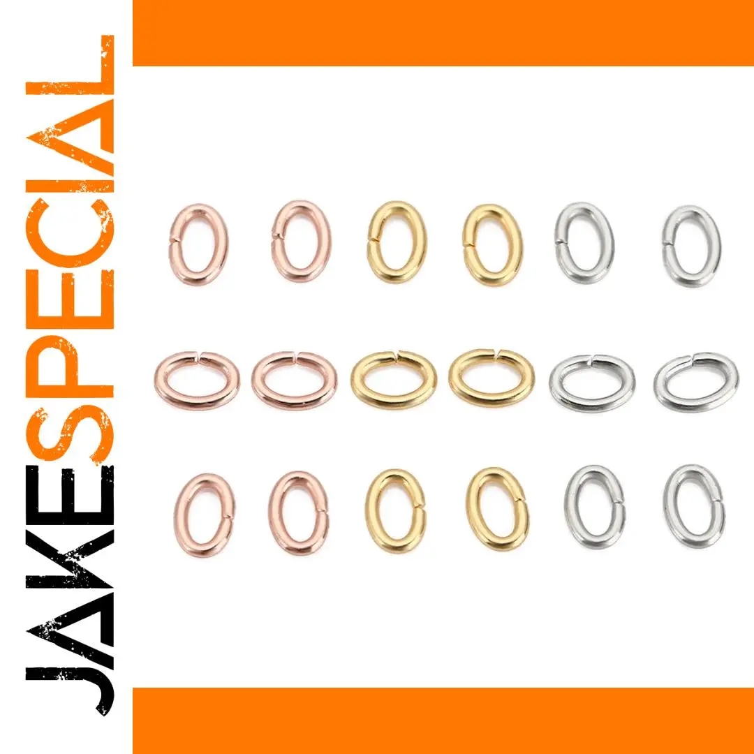 Stainless Steel Jewelry Jump Rings Set 1 Stainless Steel Jewelry Jump Rings Set
