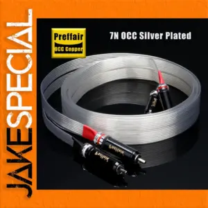 Premium 7N OCC Silver RCA Cable