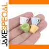 Colorful Miniature Dollhouse Mug Set (4 Pieces)