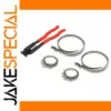 CV Joint Boot Clamp Kit Stainless Steel Adjustable 2 Sizes