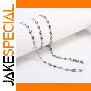 Elegant Stainless Steel Eyewear Chain for Women