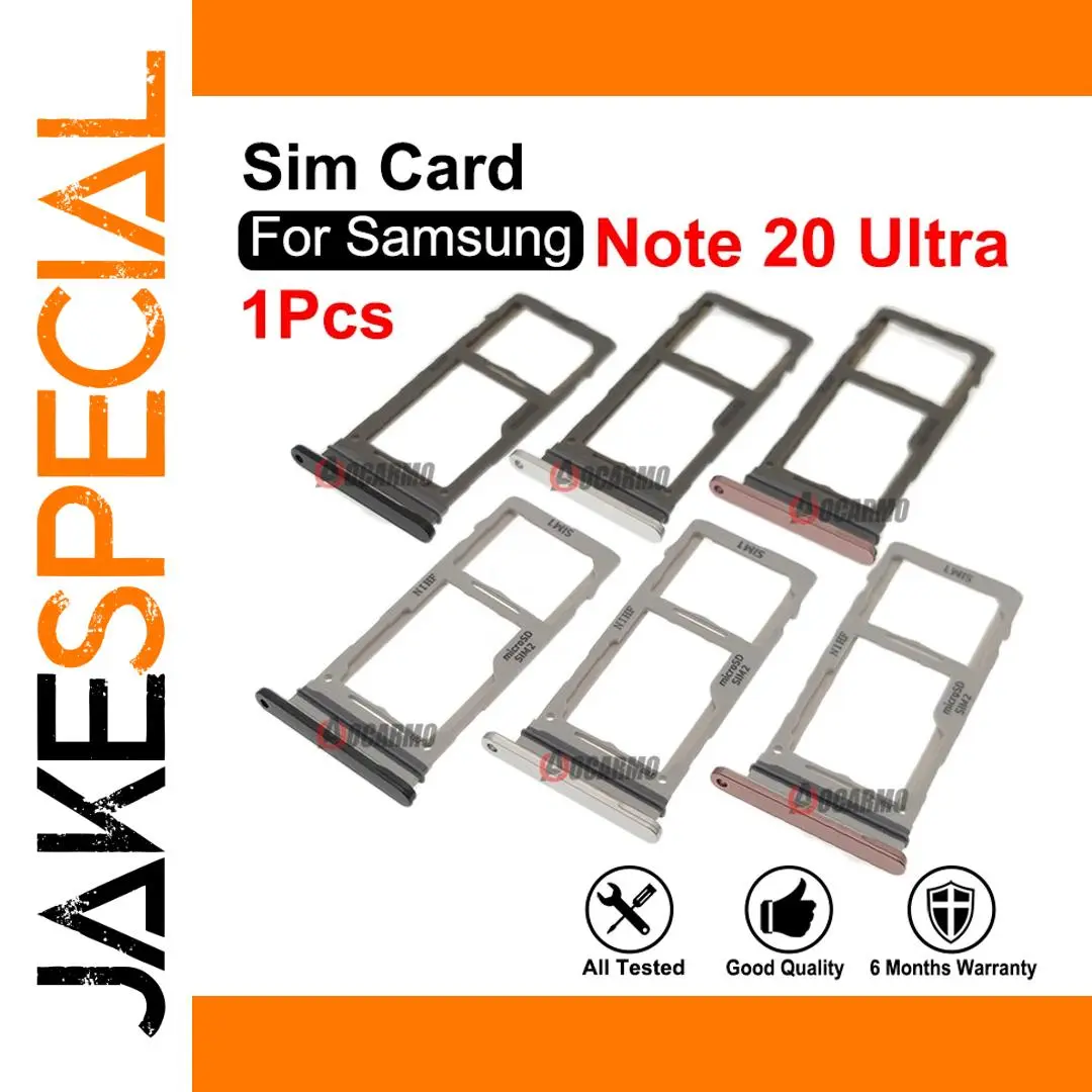 Galaxy Note 20 Ultra SIM Tray Replacement in Black 1 Galaxy Note 20 Ultra SIM Tray Replacement in Black