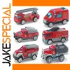 Mini Alloy Fire Truck Model for Collectors