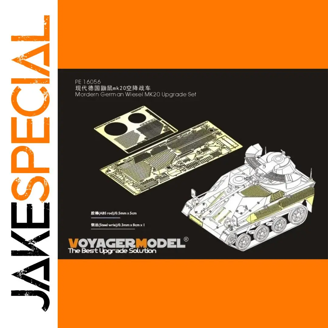 Wiesel MK20 Model Upgrade Set for TAKOM 1014 1 Wiesel MK20 Model Upgrade Set for TAKOM 1014