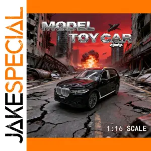 X7 1:16 Scale Model Car in Red, Black, White