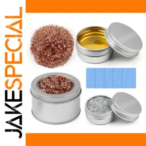 Soldering Tip Cleaning Kit with Flux and Tools