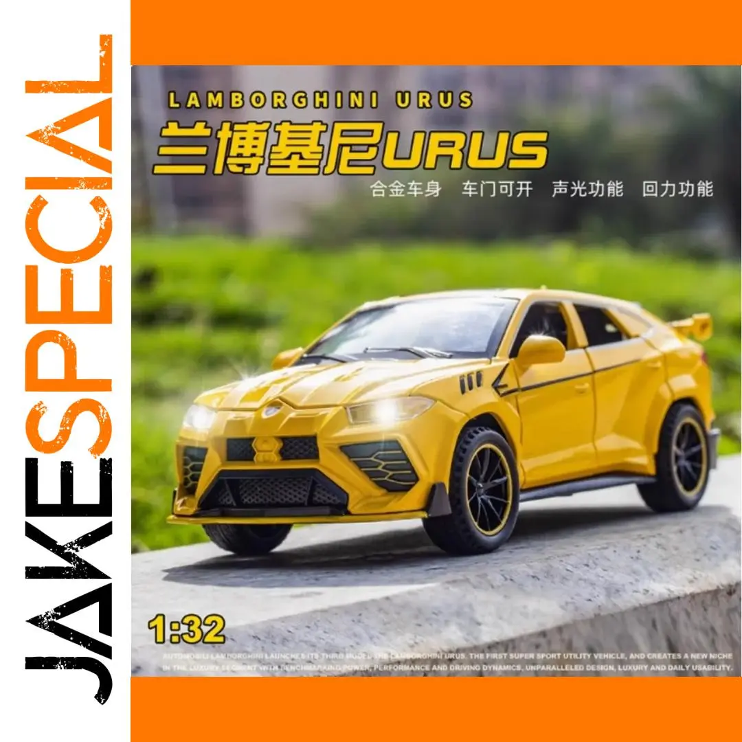Vibrant Yellow Lamborghini Urus Miniature Model 1 Vibrant Yellow Lamborghini Urus Miniature Model