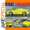 Vibrant Yellow Mazda RX-7 FC3S Die-Cast Model