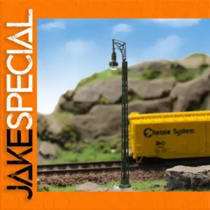 Vintage N Scale Streetlamp Miniature Set
