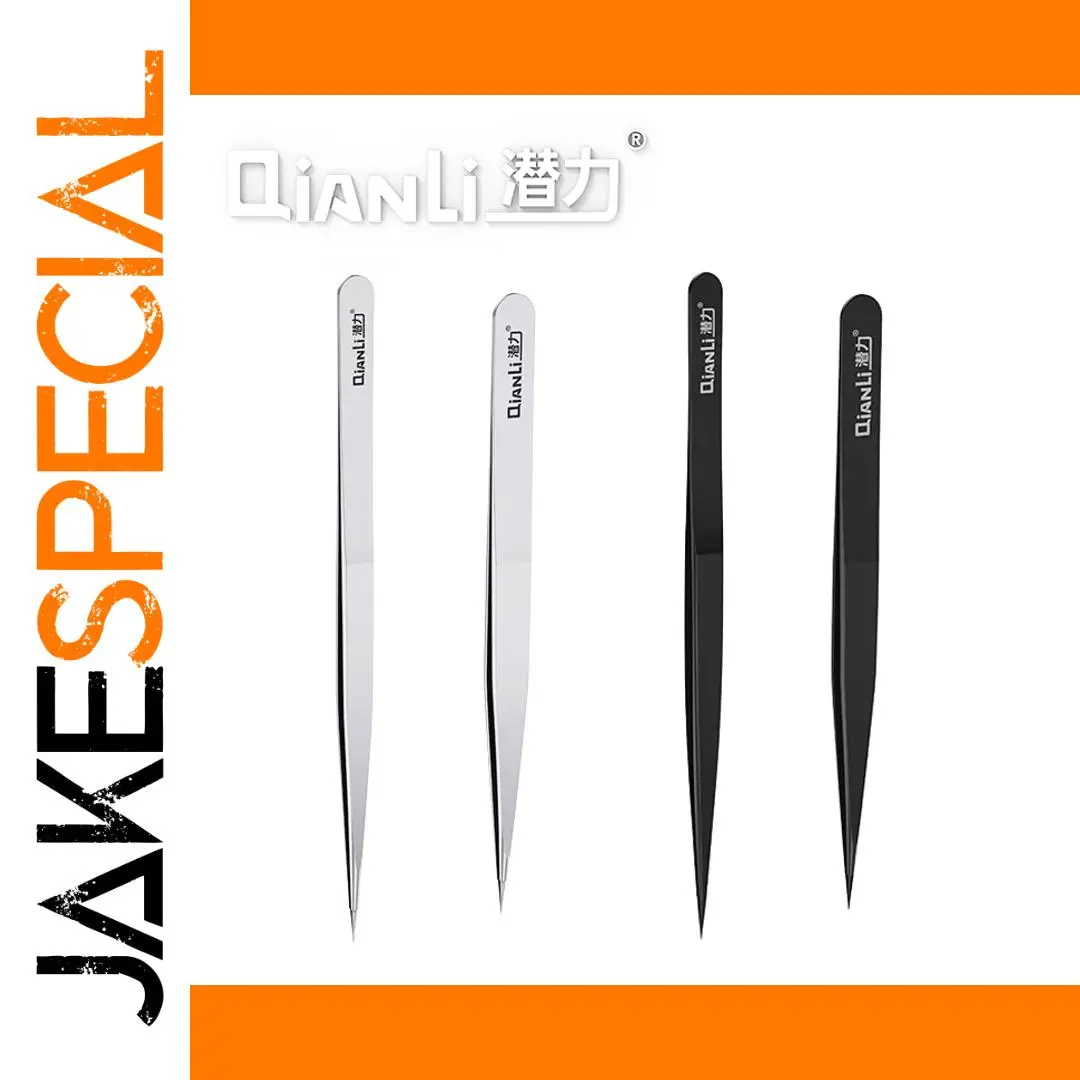 Premium Stainless Steel Precision Tweezers 1 Premium Stainless Steel Precision Tweezers
