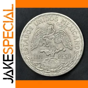 Vintage Mexican Patriot Coin - 38mm Copper Collectible