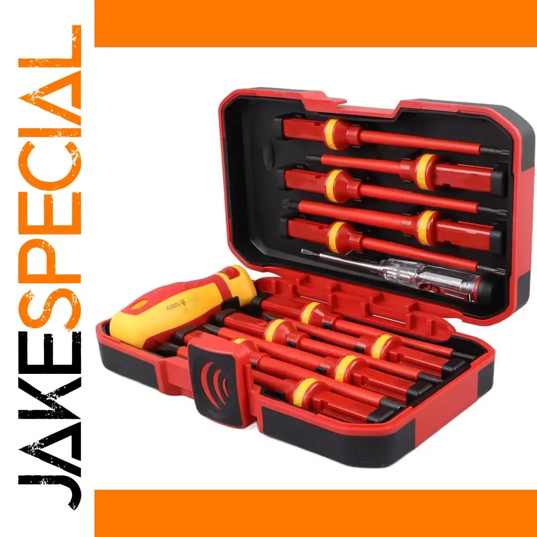 Insulated Electrical Screwdriver Set, 13-Piece 1 Insulated Electrical Screwdriver Set, 13-Piece