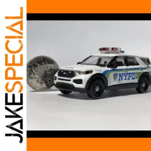 1:64 Scale NYPD Ford Explorer 2023 Diecast Model