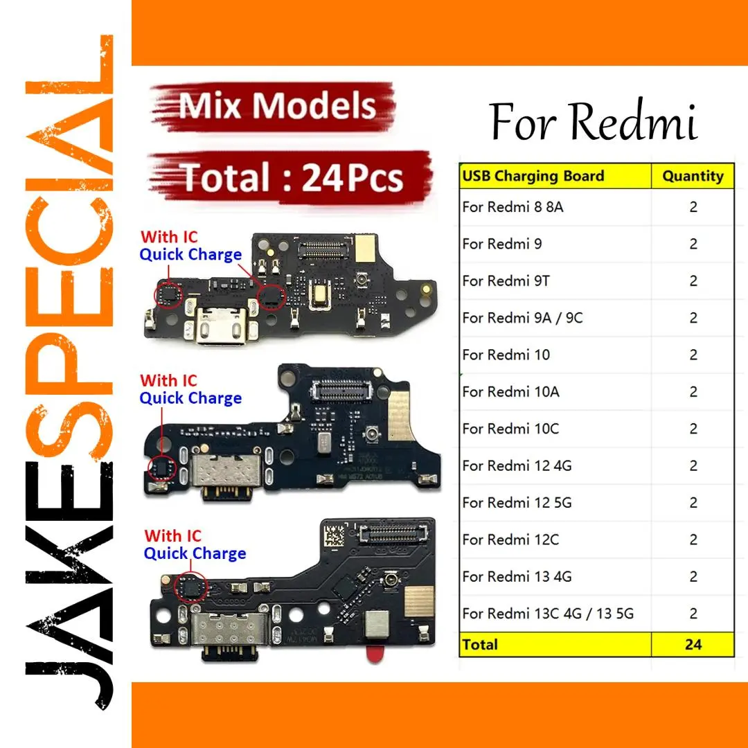 Xiaomi Redmi Flex Cable Replacement Set 24-60 pcs 1 Xiaomi Redmi Flex Cable Replacement Set 24-60 pcs
