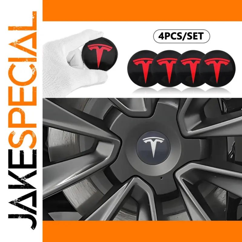 Enhance Your Tesla with the Set of 4 Aluminum Hub Center Caps 1 a1f9b44fc93e4c38b5cd97ca product image