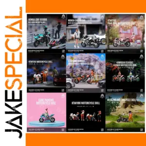 Vibrant 1/64 Diecast Motorcycle Collection