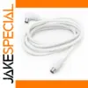 1.5m White TV Antenna Extension Cable
