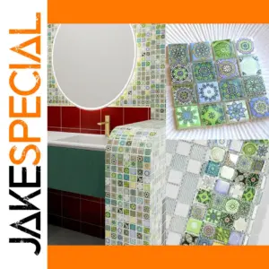 Vibrant Assorted Glass Mosaic Tiles Set